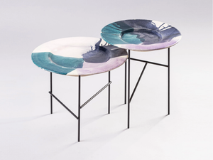 APERITIVO - Round ceramic coffee table _ Liu Jo Living Collection